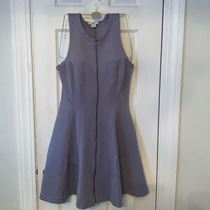 Bar III Light Purple Zip up Dress Size M